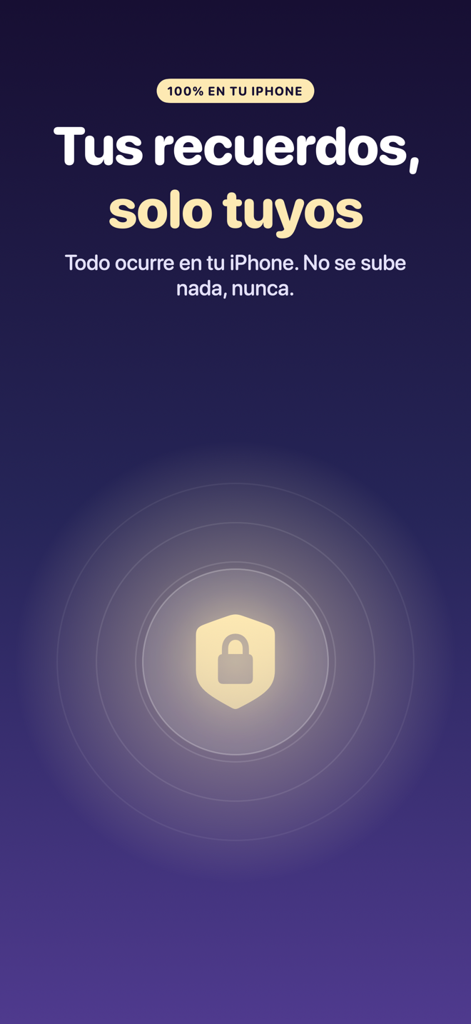 Escudo con candado: todo ocurre en el iPhone