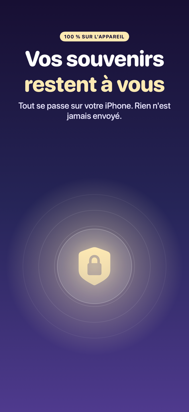 Bouclier avec cadenas : tout se passe sur l'iPhone